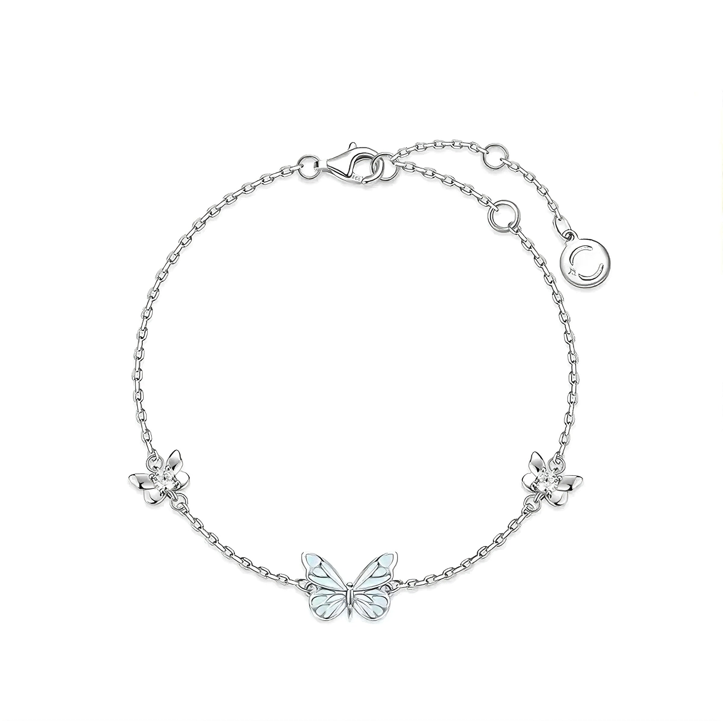 Bracciale Farfalla Luminosa - Si Illumina al Buio