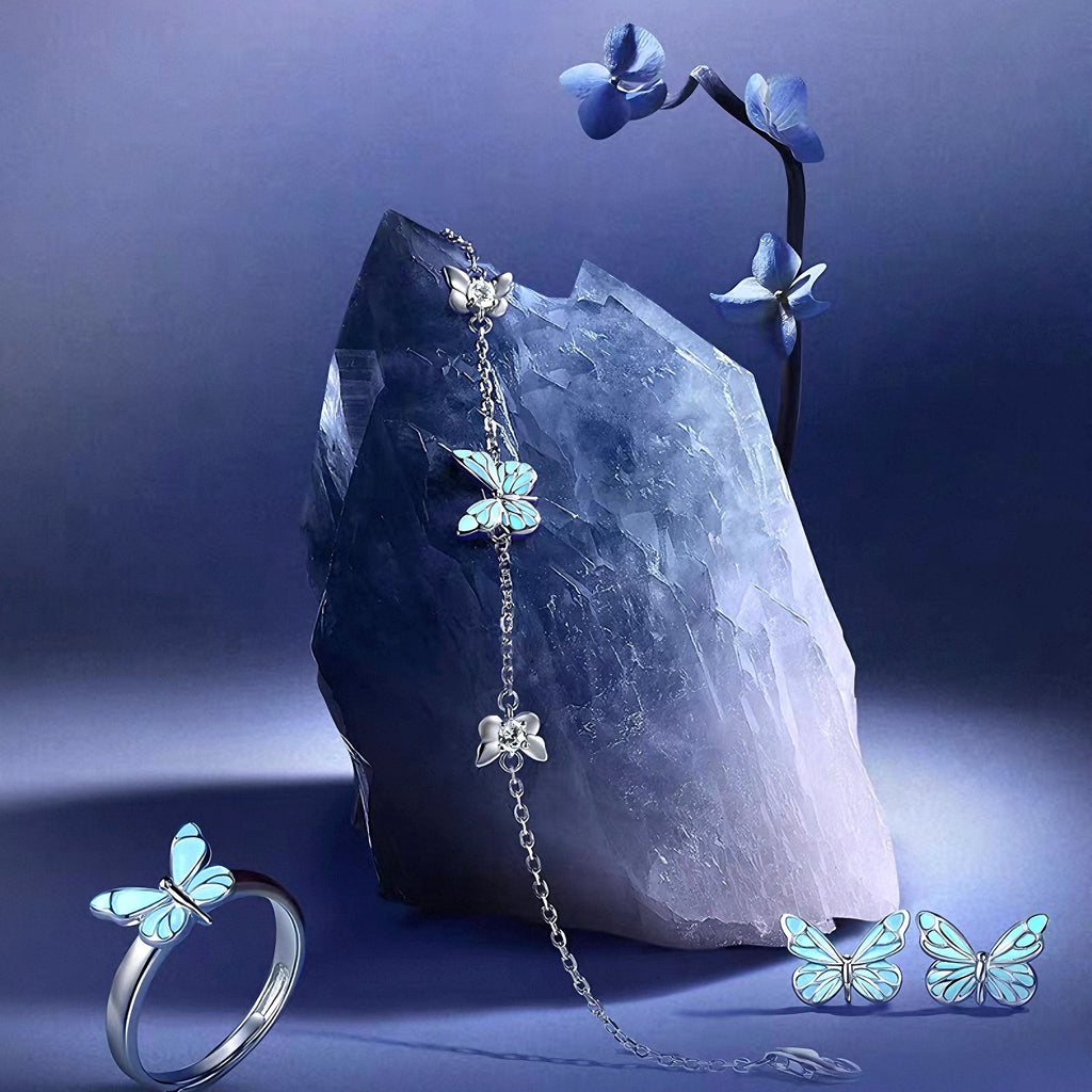 Bracciale Farfalla Luminosa - Si Illumina al Buio