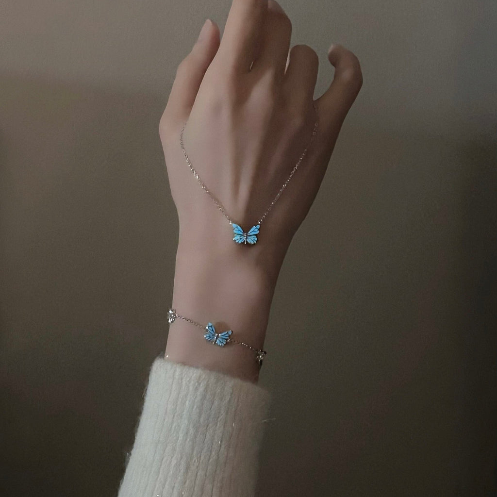 Bracciale Farfalla Luminosa - Si Illumina al Buio