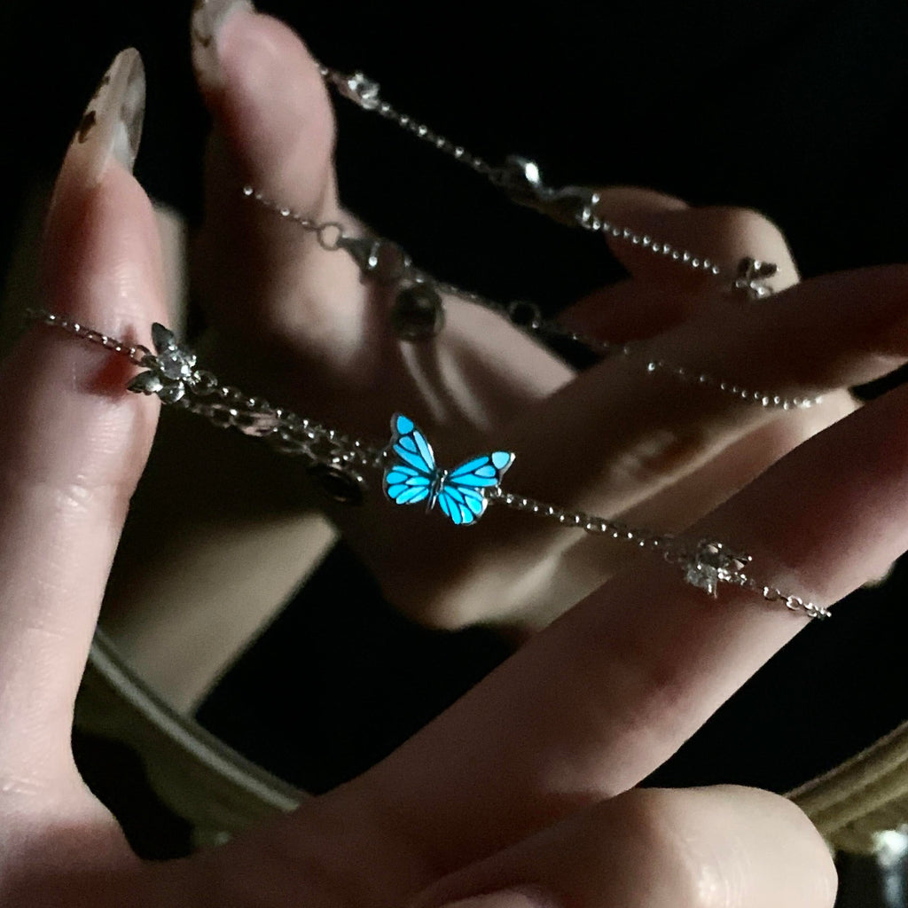 Bracciale Farfalla Luminosa - Si Illumina al Buio
