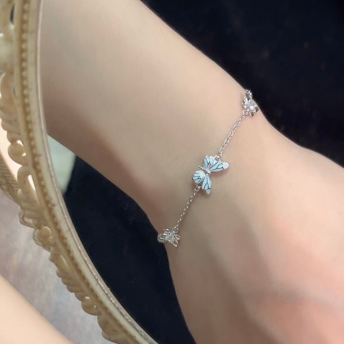 Bracciale Farfalla Luminosa - Si Illumina al Buio