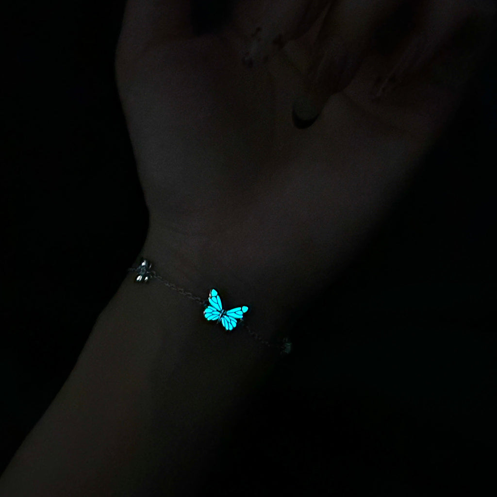 Bracciale Farfalla Luminosa - Si Illumina al Buio