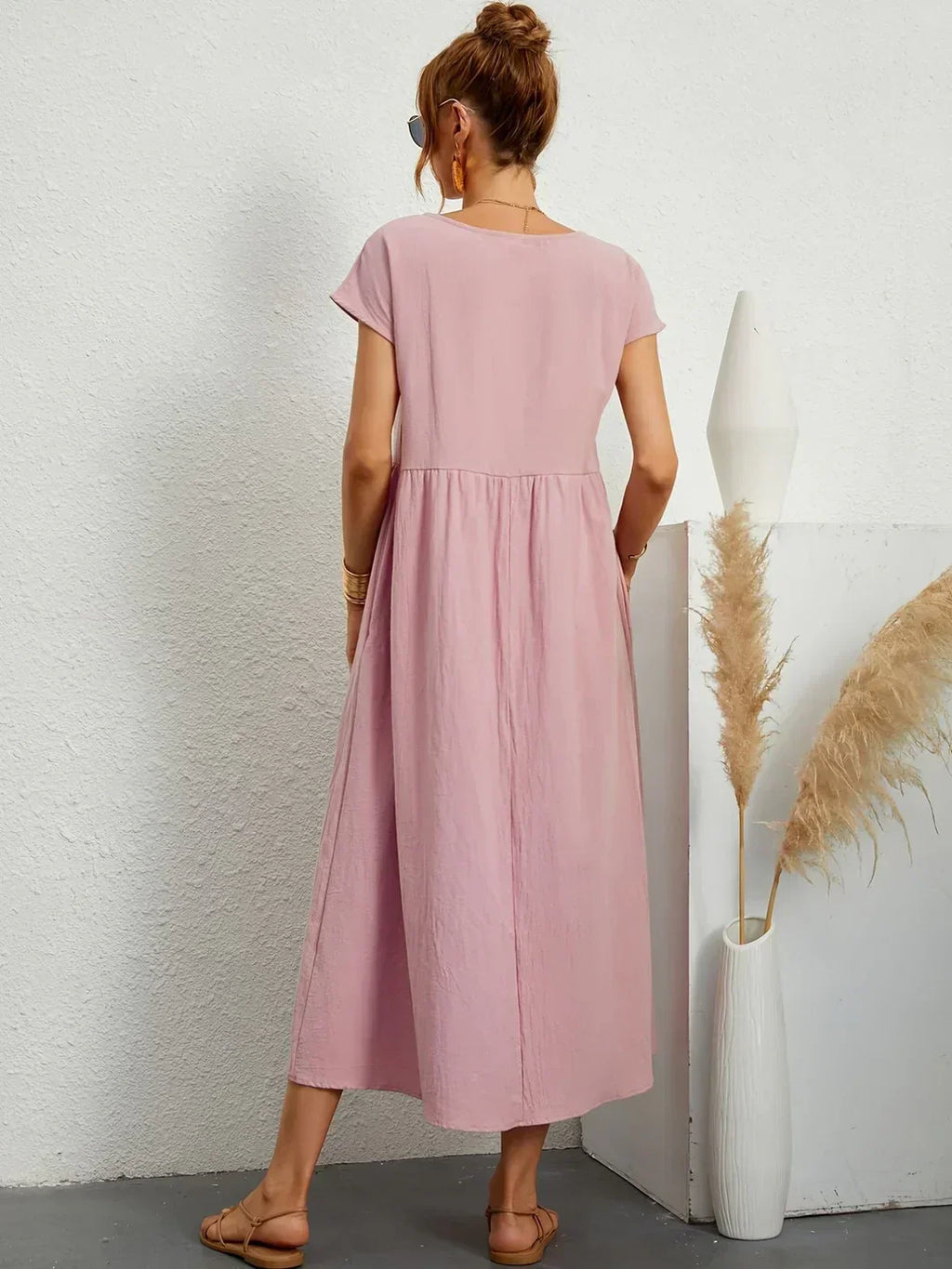Gabriela™ | Abito midi fluido dall'eleganza intramontabile