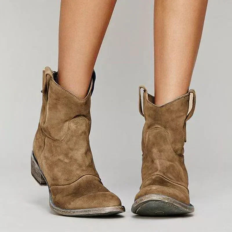 Antonella - Botas Ortopédicas de Gamuza