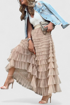 Capucine Gonna Lunga di Tulle Vintage