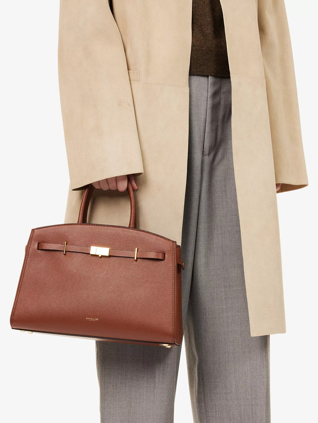 Amélisse - borsa in pelle midi elegante