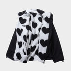 Dianne™ | Giacca reversibile con stampa a cuori e design confortevole