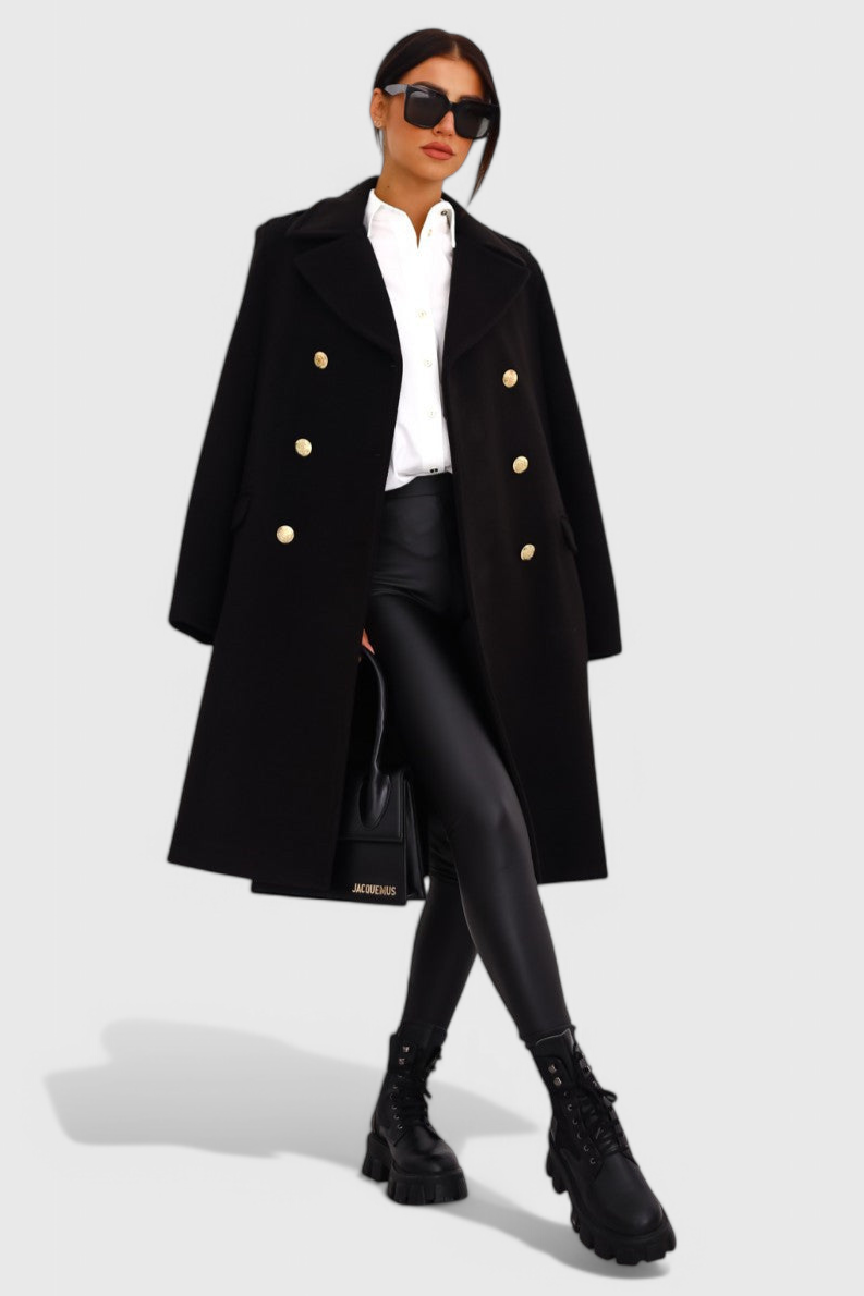 Yara | Cappotto Classico in Lana