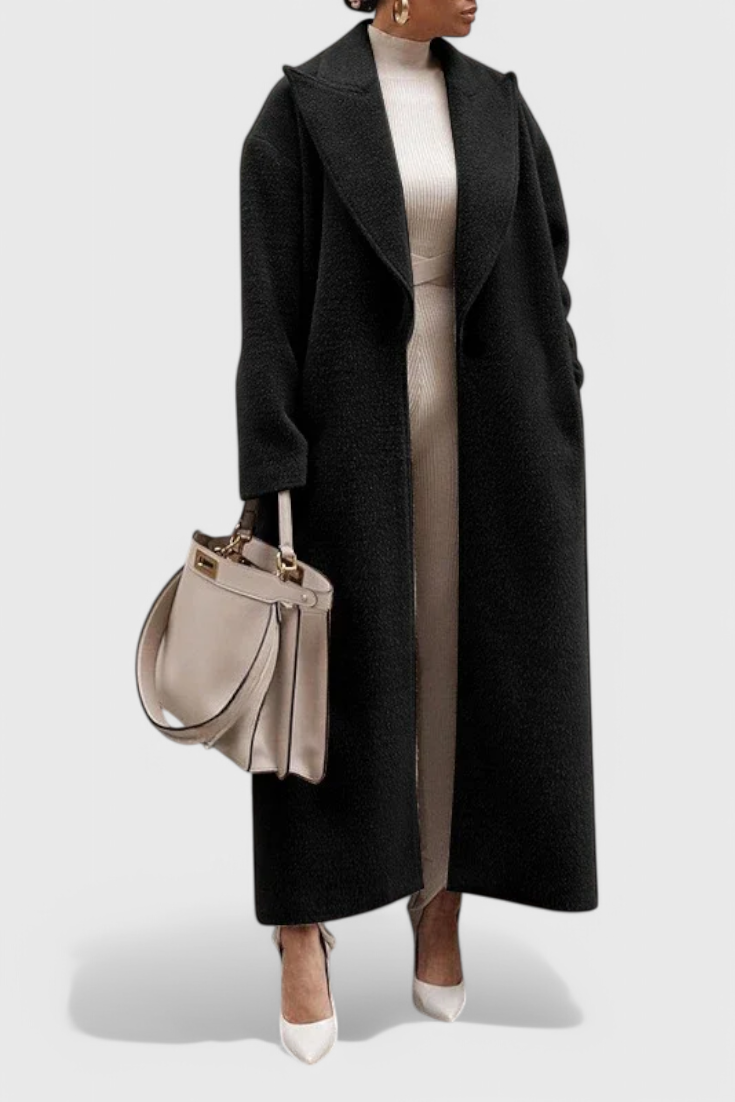 Chloe | Cappotto elegante strutturato a tutta lunghezza