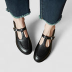 Camila | Scarpe ortopediche con tacco basso modello Mary Jane