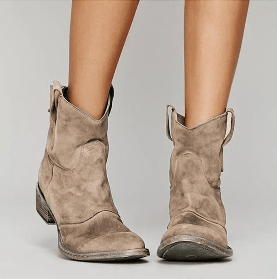 Antonella - Botas Ortopédicas de Gamuza