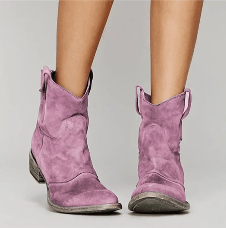 Antonella - Botas Ortopédicas de Gamuza