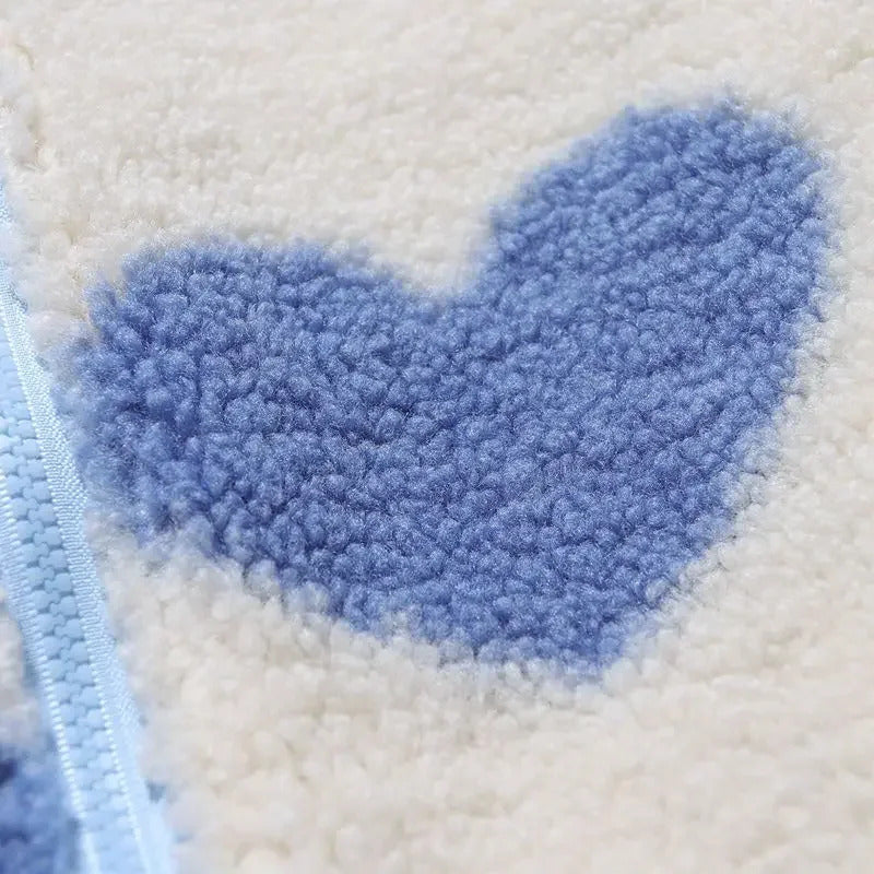 Dianne™ | Giacca reversibile con stampa a cuori e design confortevole