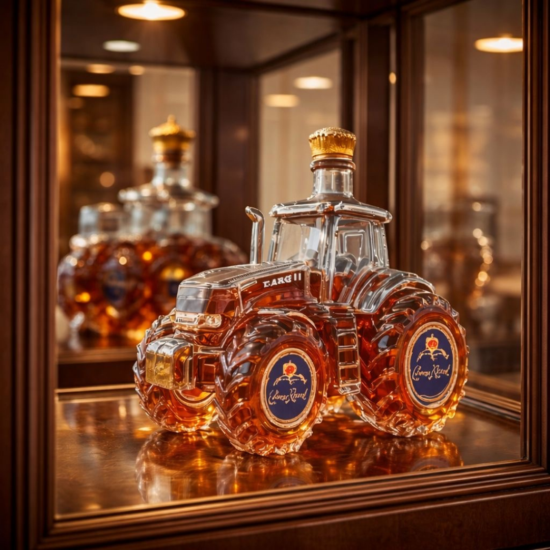 Botella de Whisky – Edición Especial Tractor