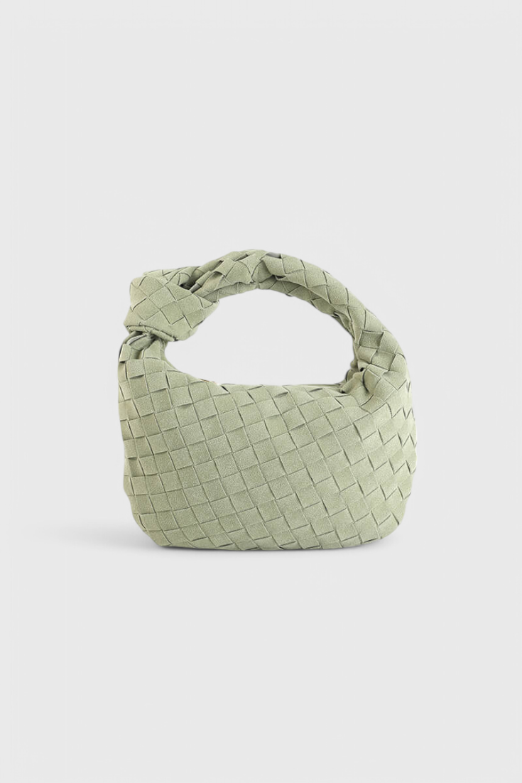 Remi Borsa Mini Woven con Dettaglio Nodo