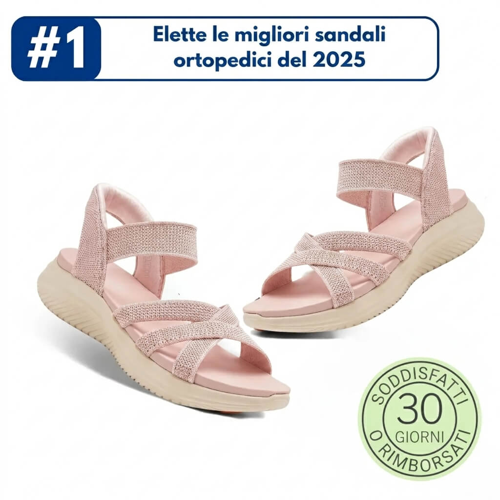 ErgoLina™ - Comodi sandali ortopedici da donna