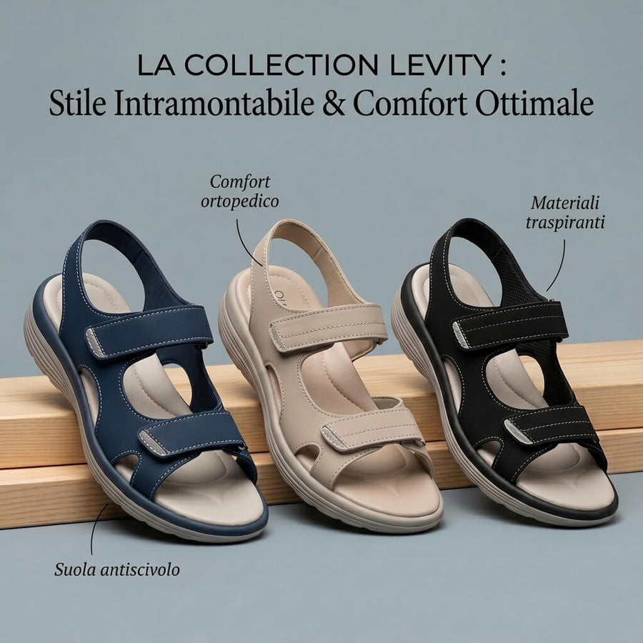 Sophie - Sandali Comfort Regolabili