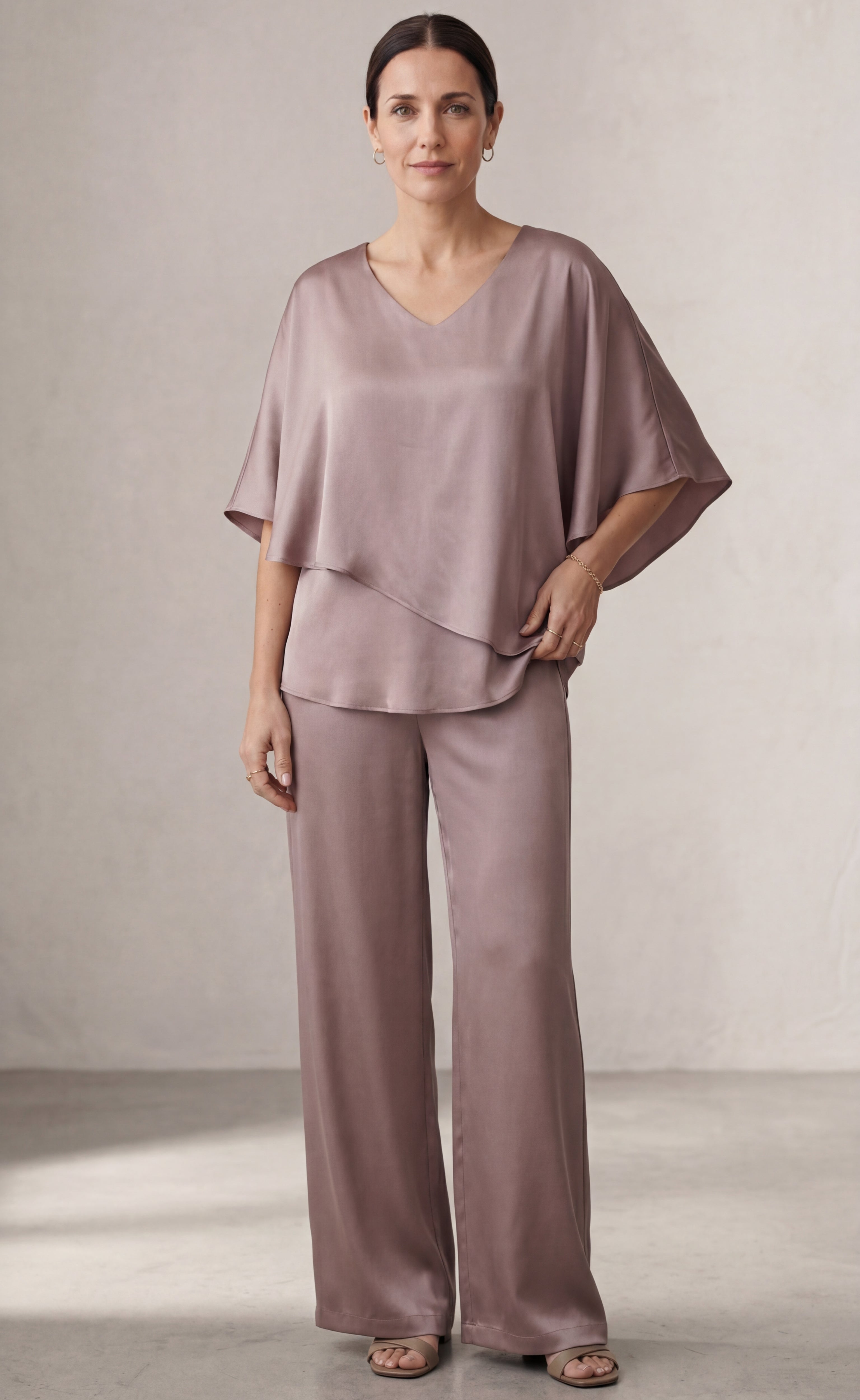 Martha | Completo due pezzi con pantaloni a gamba larga