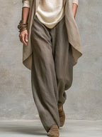 Completo Tre Pezzi Costanza con Pantaloni Palazzo