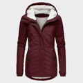 Anna™ | Giacca lunga autunnale in pile