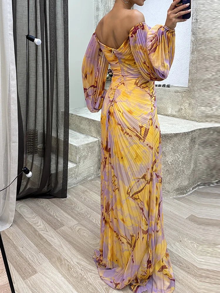 Amelia | Vestido elegante con escote en V - LUVOR