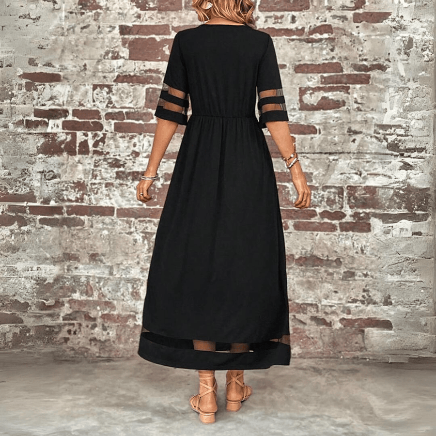 Beth | Vestido Midi Moldeador de Silueta - LUVOR