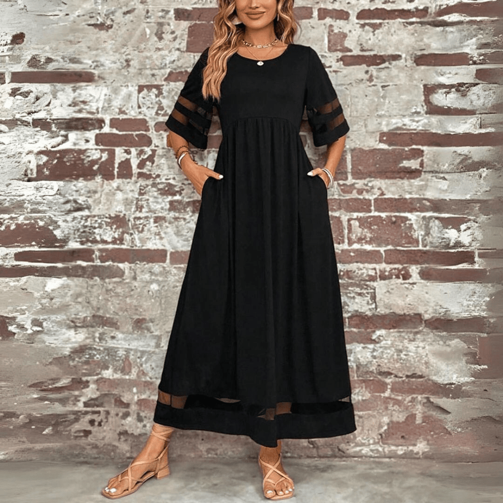Beth | Vestido Midi Moldeador de Silueta - LUVOR