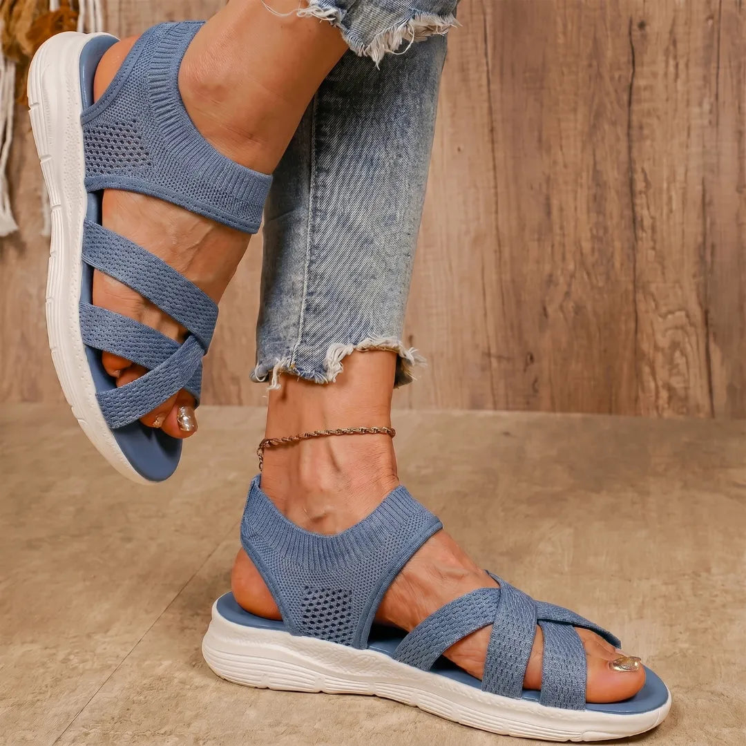 ErgoLina™ - Comodi sandali ortopedici da donna