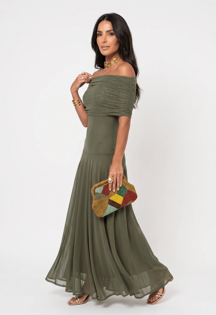 Carla | Vestido maxi elegante y sencillo - LUVOR