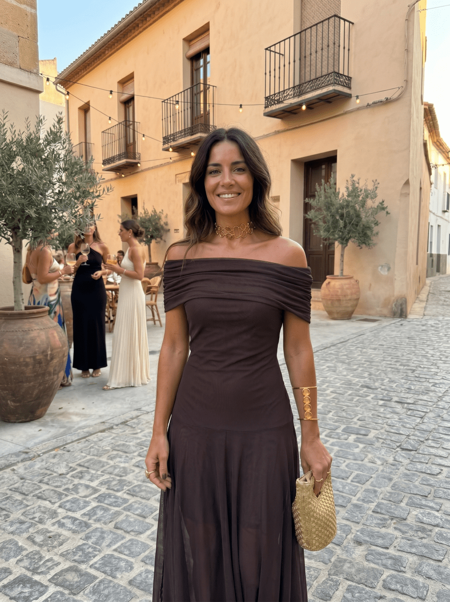 Carla | Vestido maxi elegante y sencillo - LUVOR