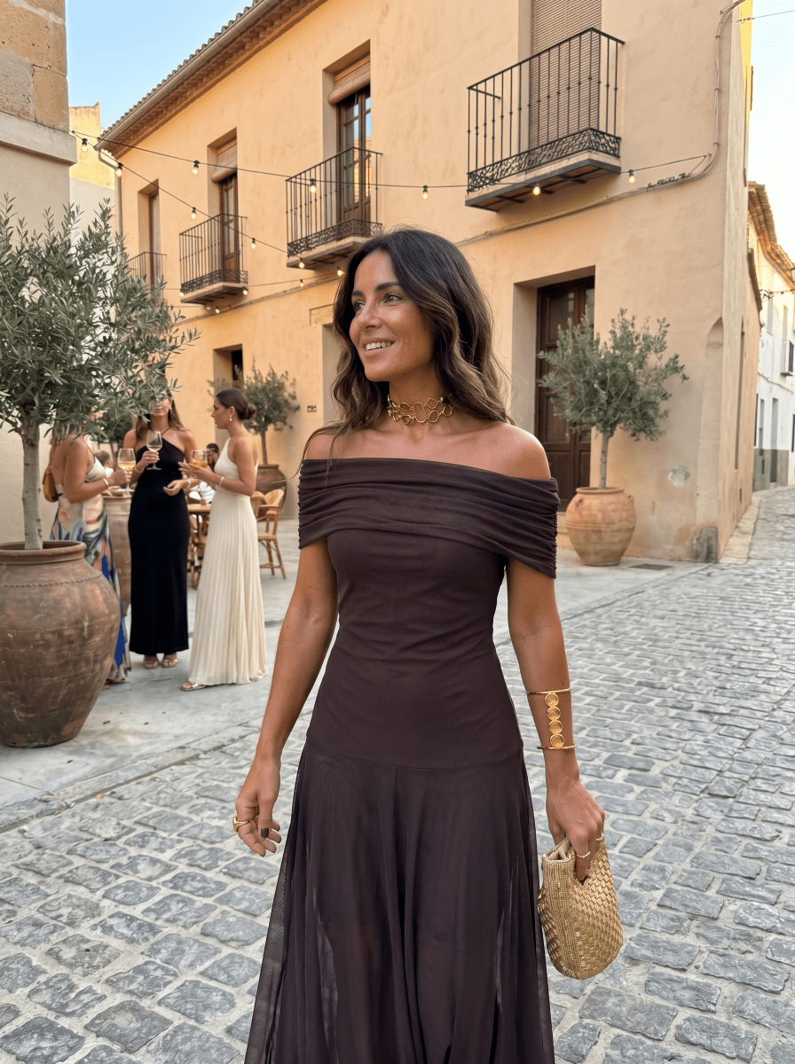 Carla | Vestido maxi elegante y sencillo - LUVOR