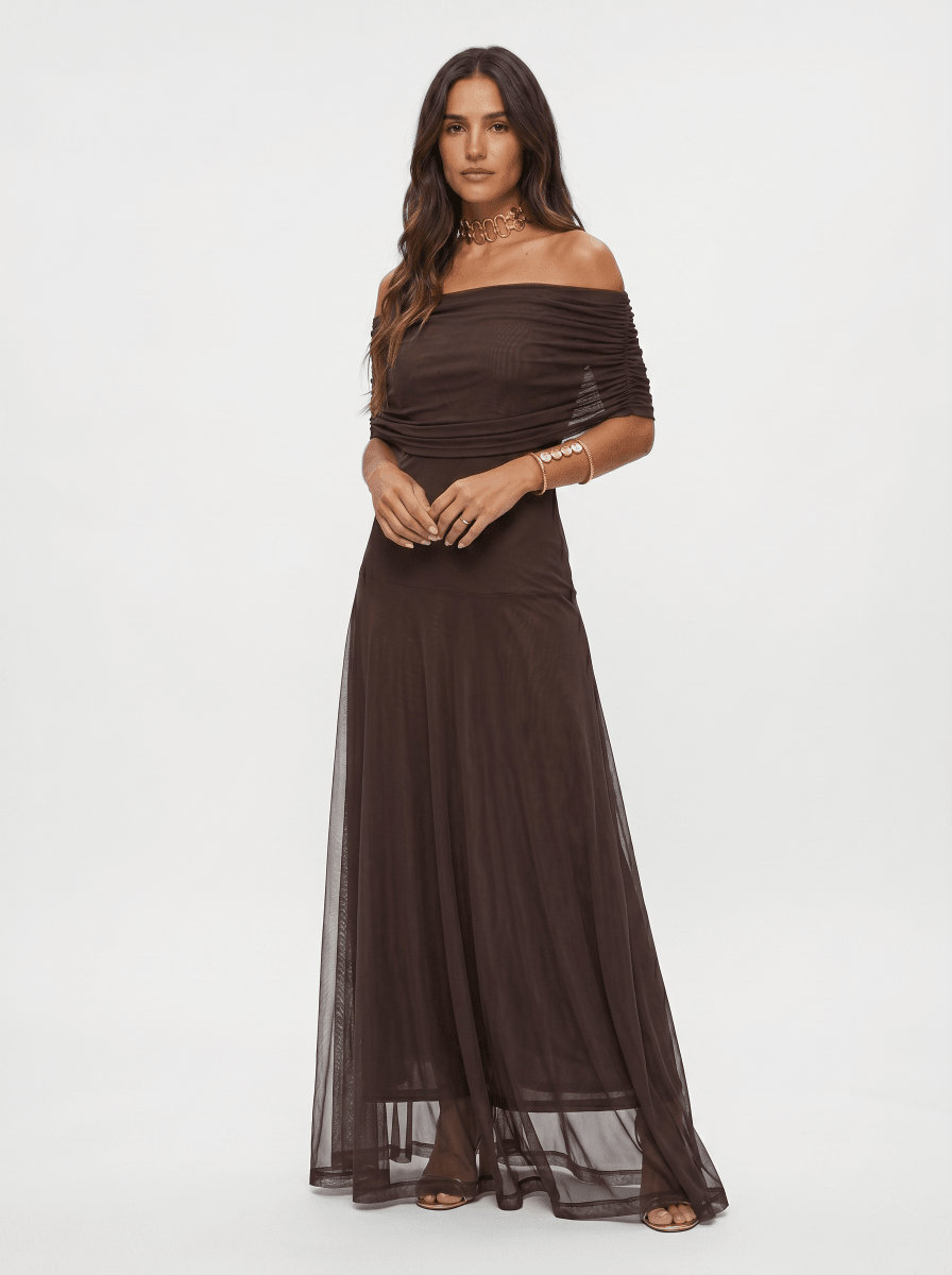 Carla | Vestido maxi elegante y sencillo - LUVOR
