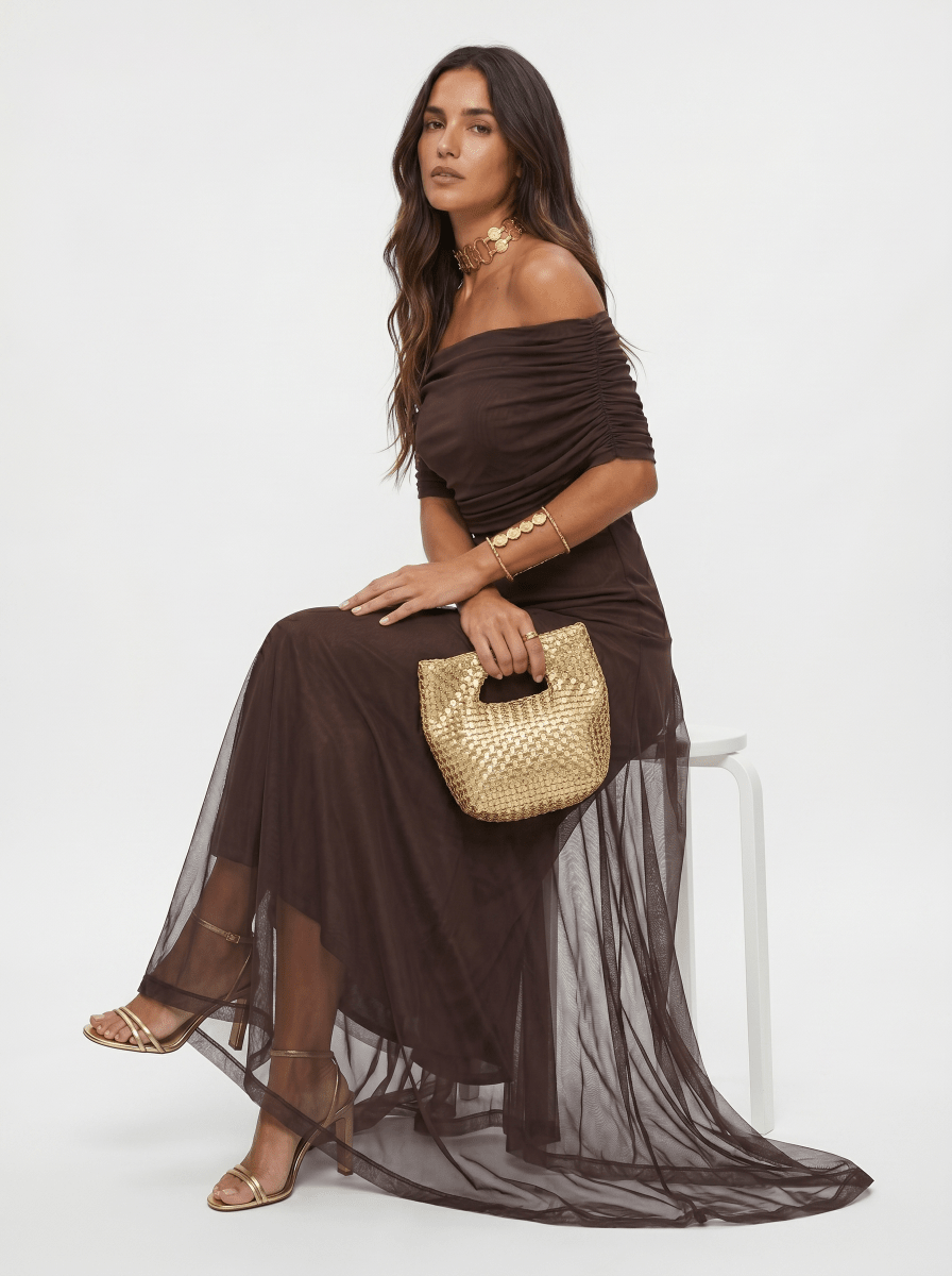 Carla | Vestido maxi elegante y sencillo - LUVOR