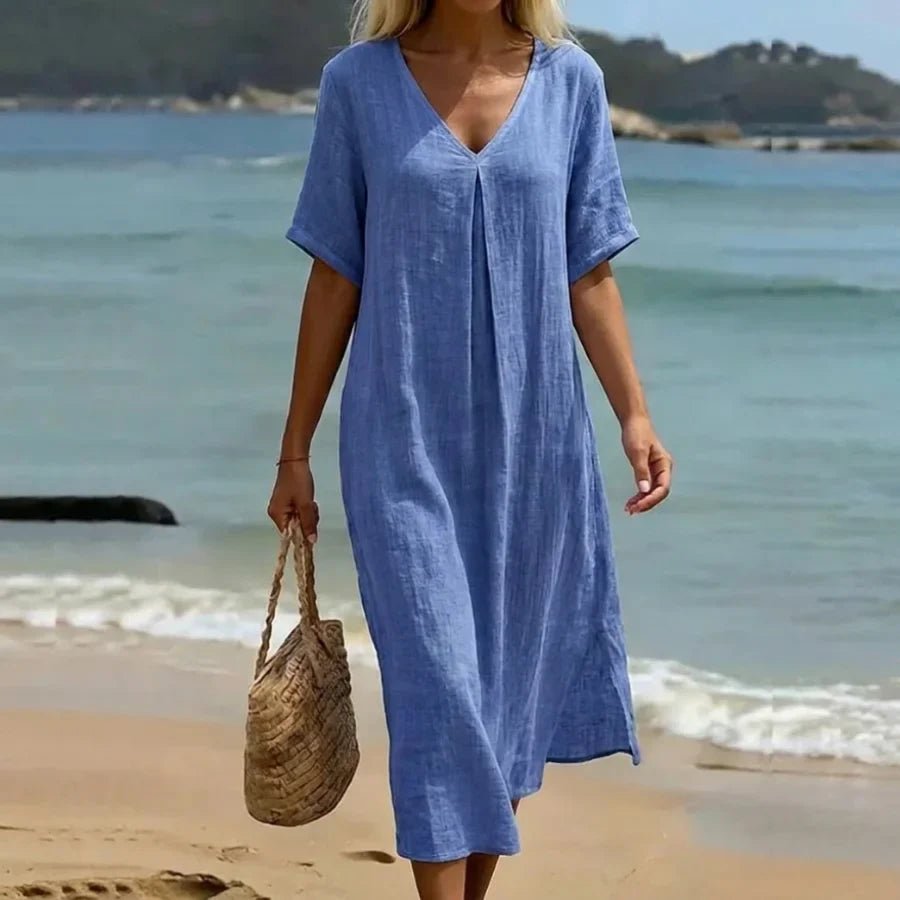 Carolina | Vestido largo holgado - LUVOR