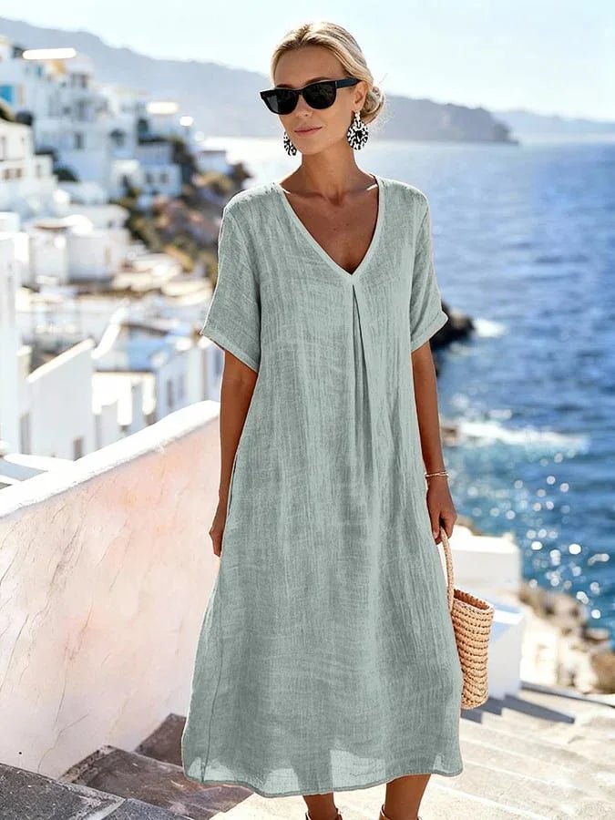 Carolina | Vestido largo holgado - LUVOR