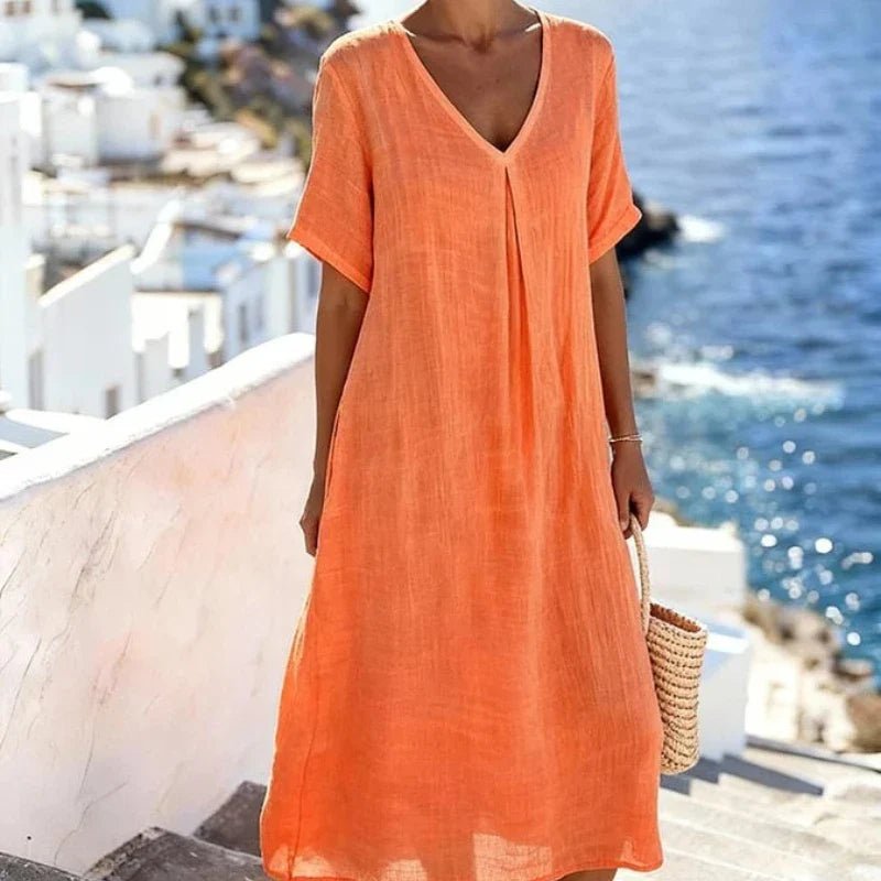 Carolina | Vestido largo holgado - LUVOR