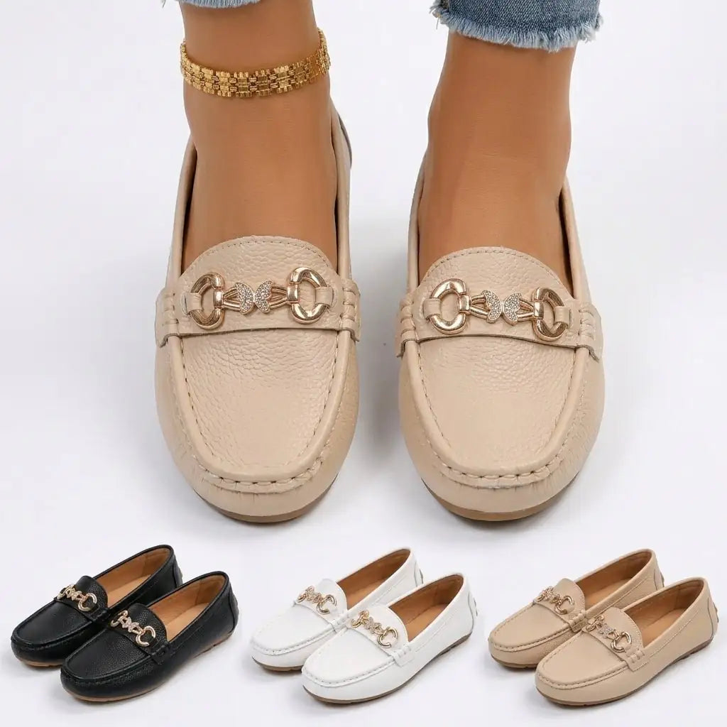 Chiara Bianca | El Mocasín blanco que las mujeres italianas adoran - LUVOR
