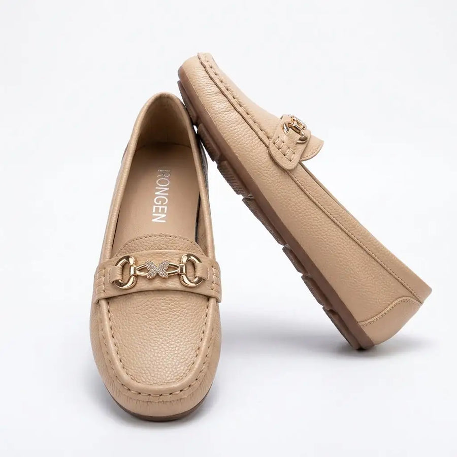 Chiara Bianca | El Mocasín blanco que las mujeres italianas adoran - LUVOR