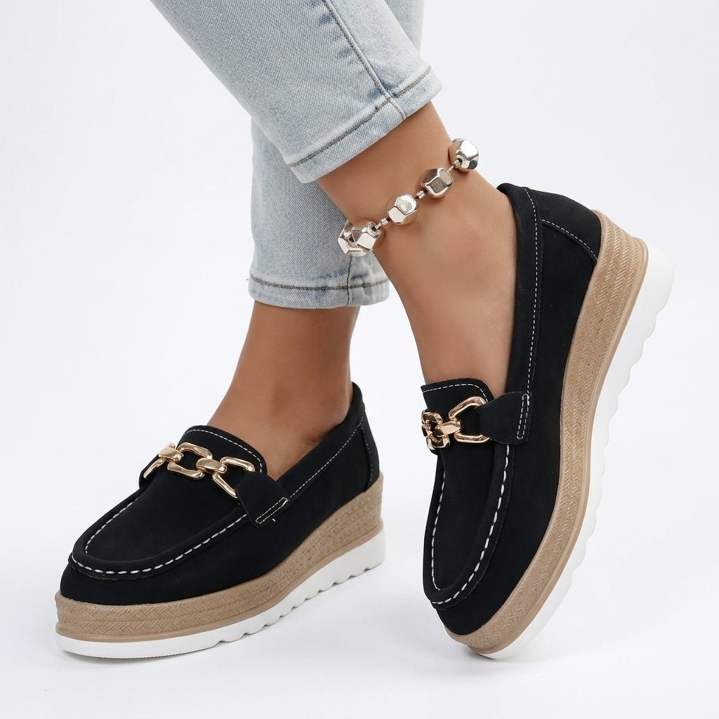 Chiara Nera Estate | El Mocasín negro que va con todo - LUVOR