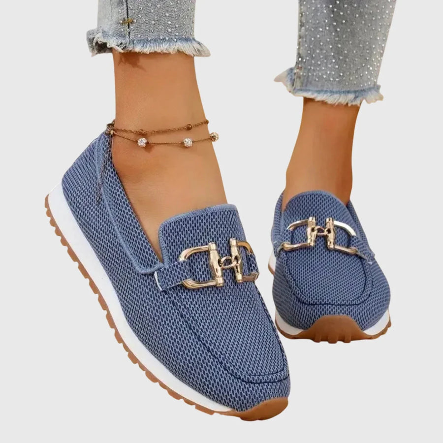 Chiara - Zapatillas deportivas tipo mocasín. - LUVOR