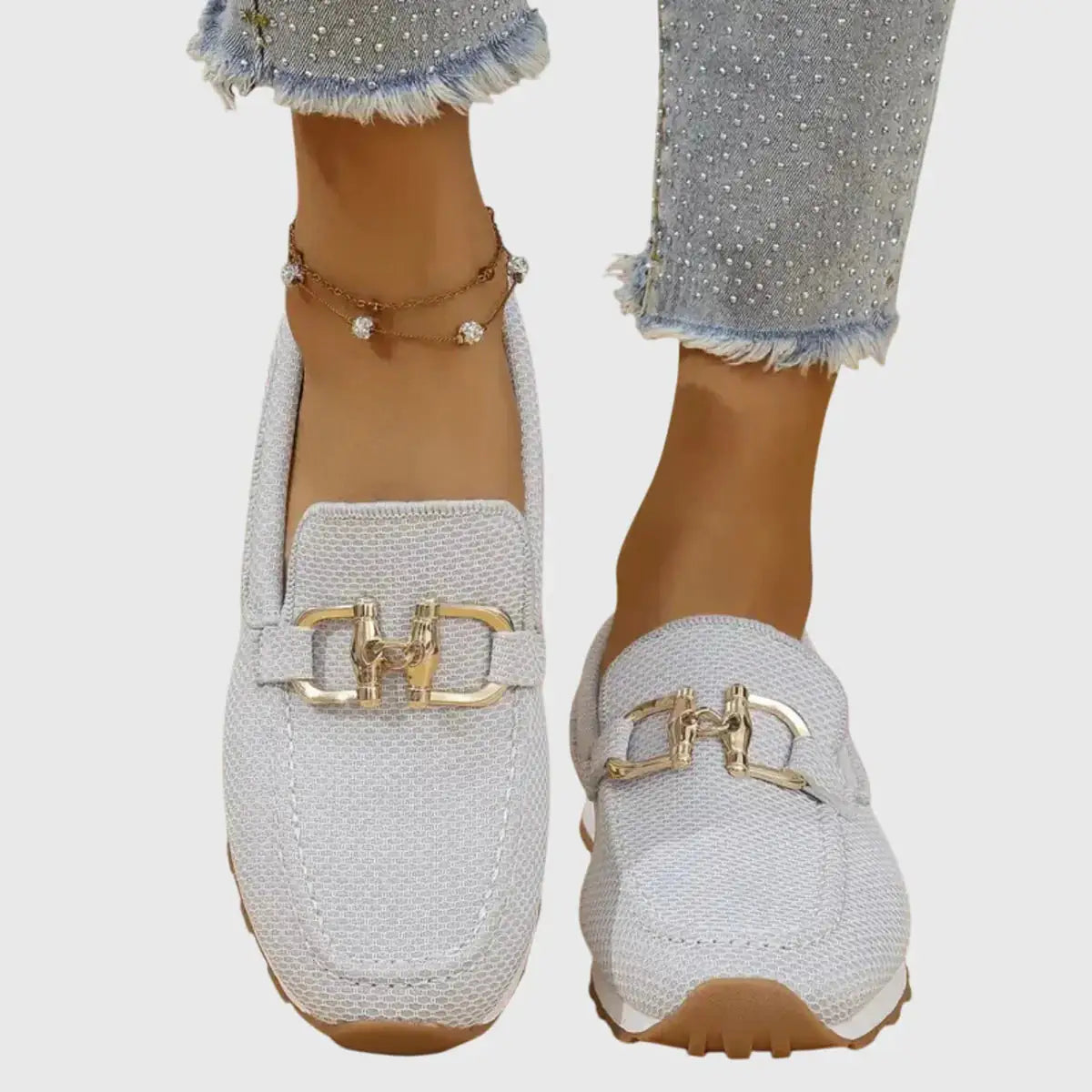 Chiara | Zapatillas deportivas tipo mocasín. - LUVOR