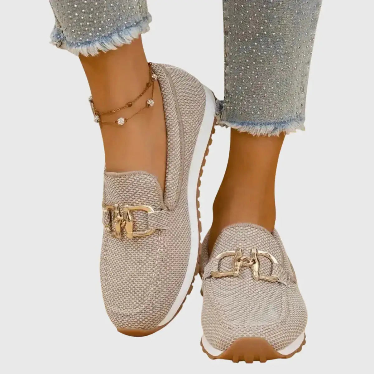 Chiara | Zapatillas deportivas tipo mocasín. - LUVOR