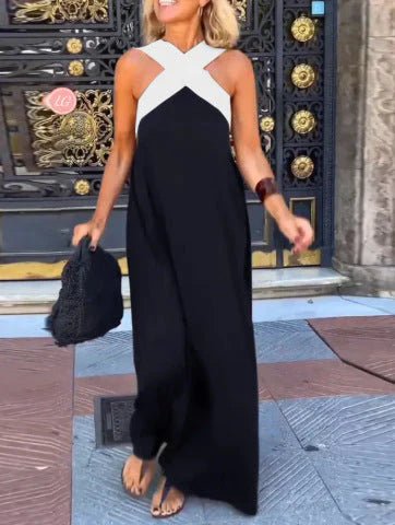 DELFINA | VESTIDO DE CORTE CRUZADO - LUVOR