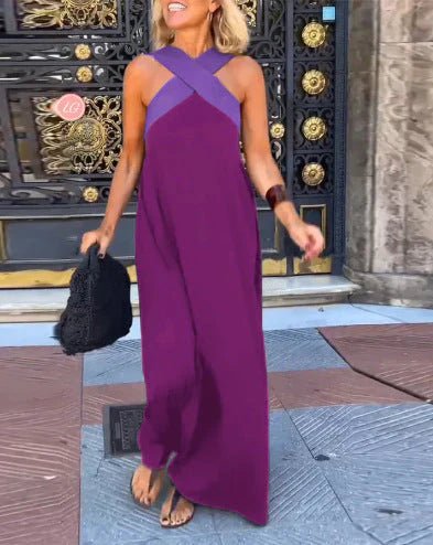DELFINA | VESTIDO DE CORTE CRUZADO - LUVOR