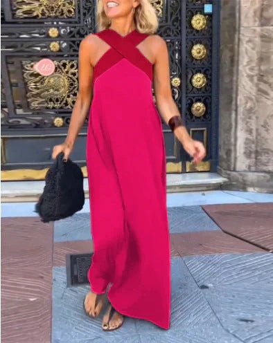 DELFINA | VESTIDO DE CORTE CRUZADO - LUVOR