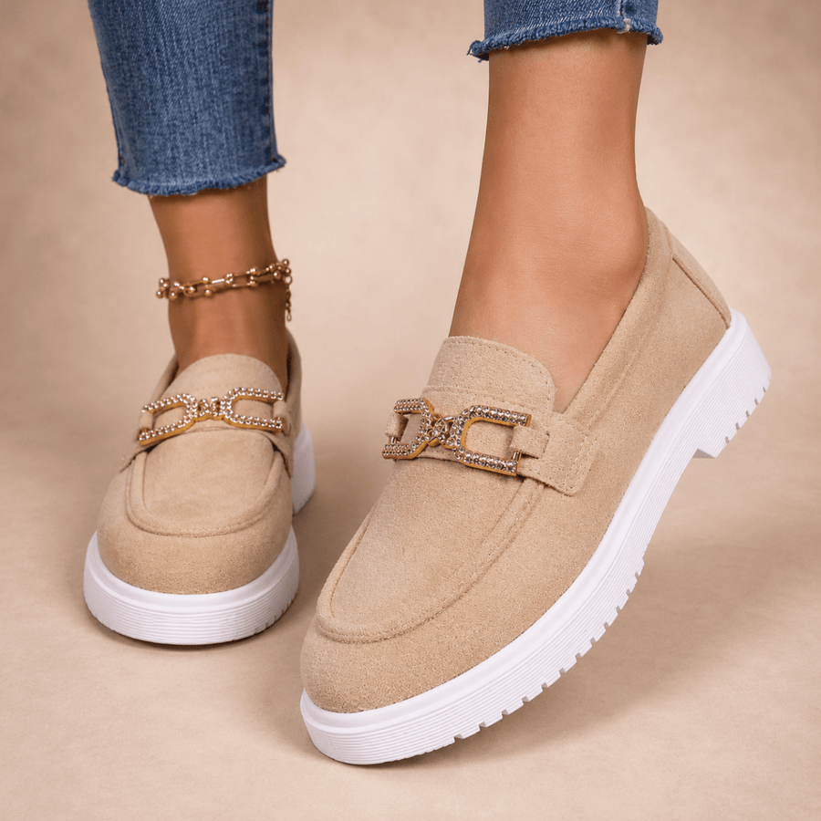 Diana | Zapatillas deportivas tipo mocasín. - LUVOR