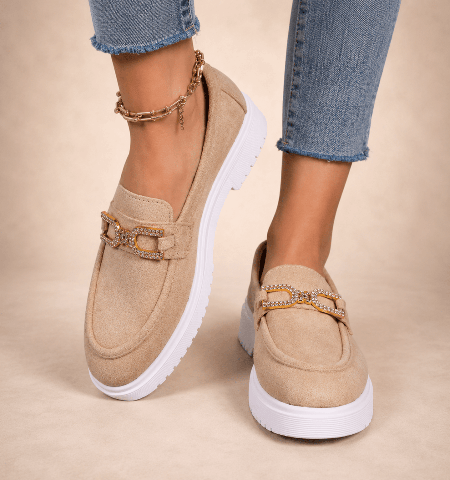 Diana | Zapatillas deportivas tipo mocasín. - LUVOR