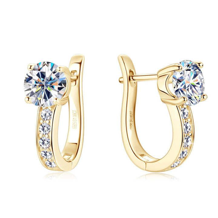 Pendientes Huggie | Oro