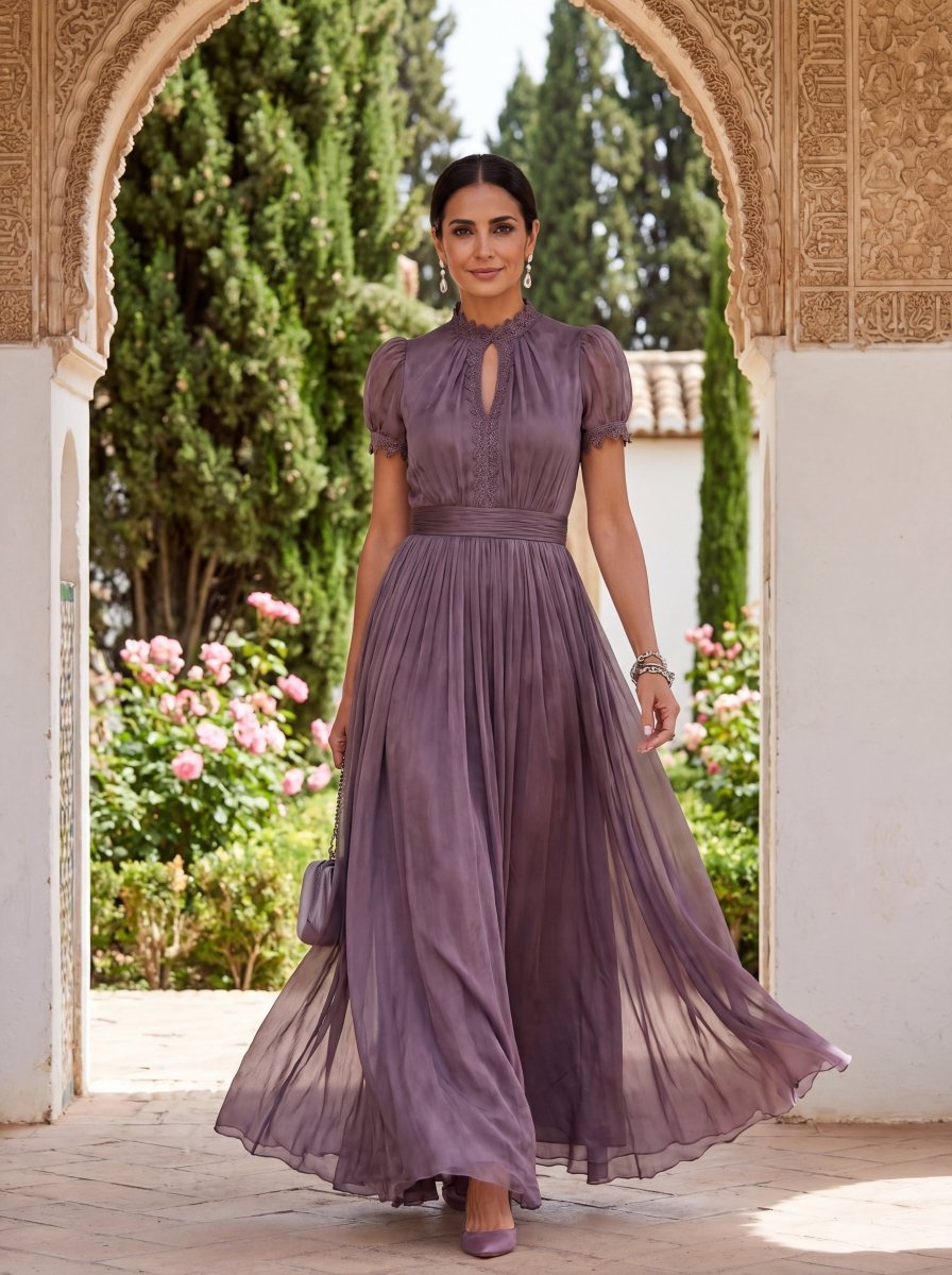 Flavia | Vestido largo - LUVOR