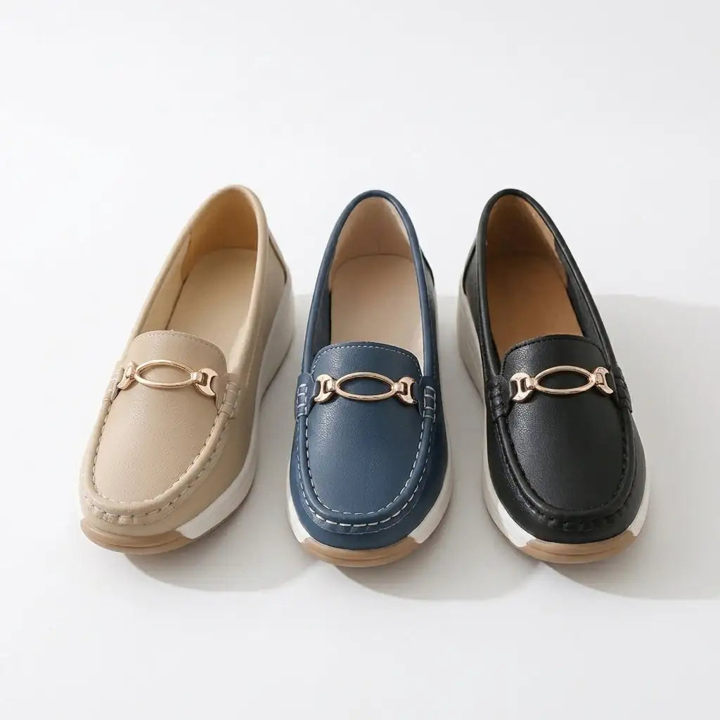 Francesca | Zapatillas Deportivas Tipo Mocasín. - LUVOR
